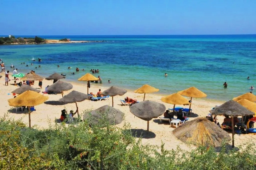 Beach, Hôtel Résidence Romane, Tunisia