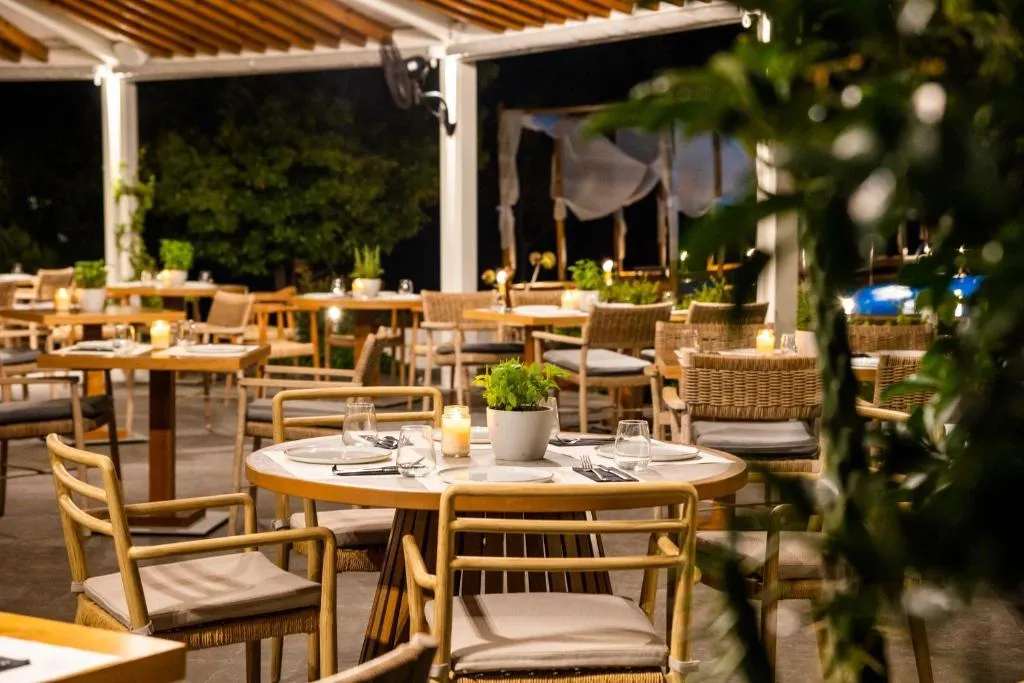 Restaurant, Avaton Garden, Skiathos