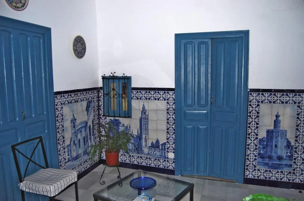 Lobby, Pension La Montorena, Seville