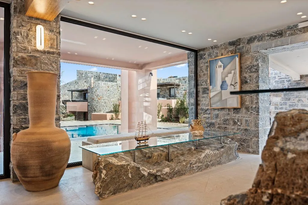 Lobby, Volta Seaside Boutique Hotel, Crete