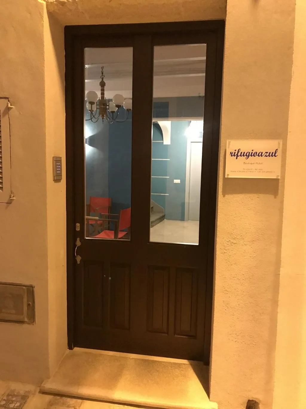 Lobby, Rifugio Azul, Menorca