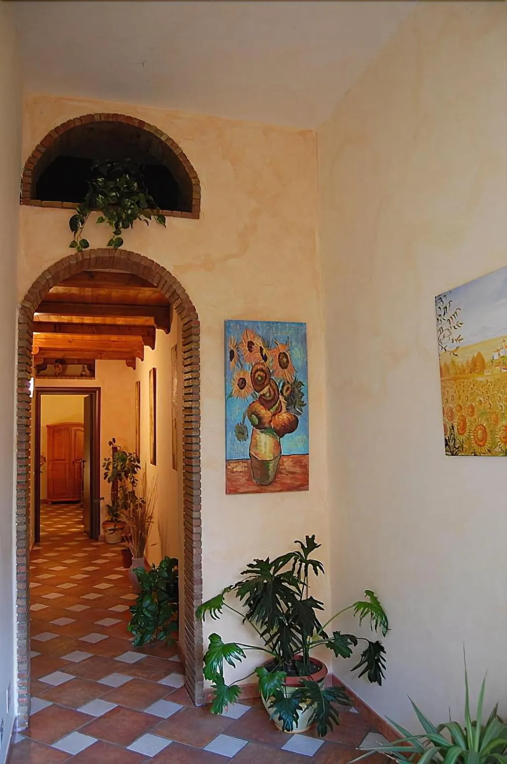 Lobby, Villa Carati, Palermo