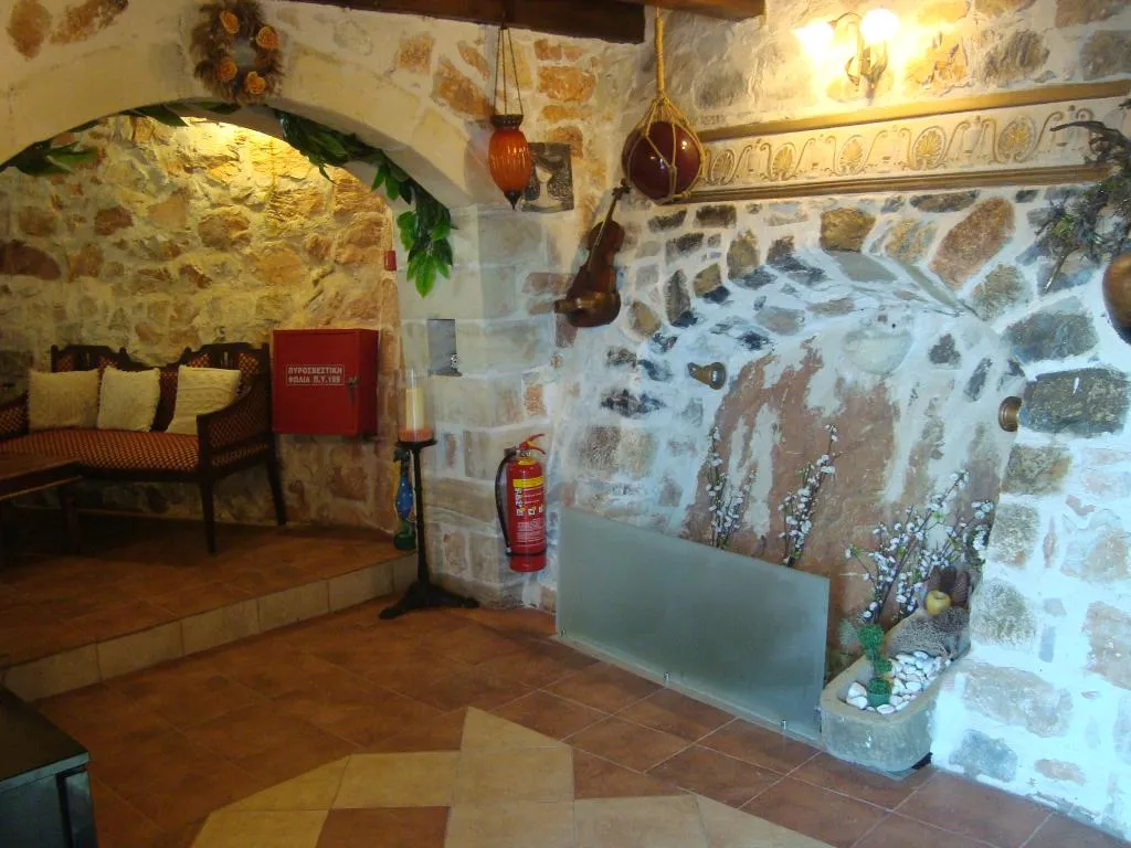 Lobby, Agrotikon Cottage, Crete