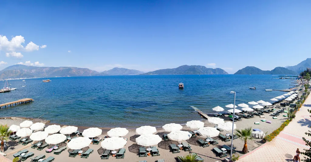 Beach, Orsmaris Boutique Hotel, Dalaman