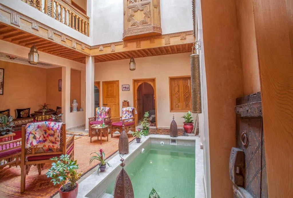 Lobby, Riad Lakouas, Marrakech