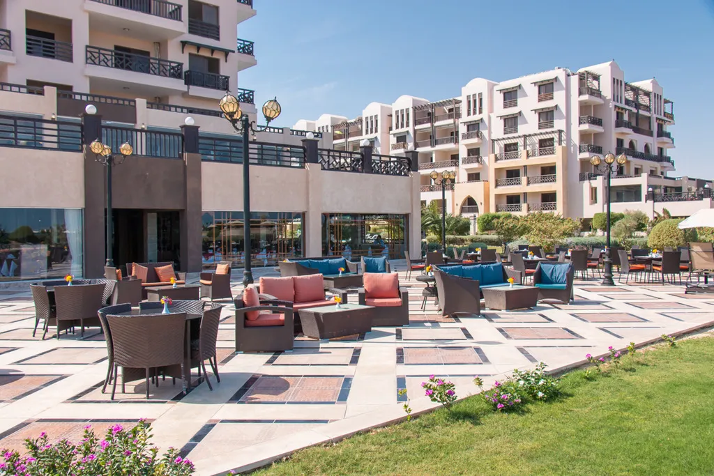 Terrace, Gravity Hotel Aqua Park Hurghada, Red Sea Riviera