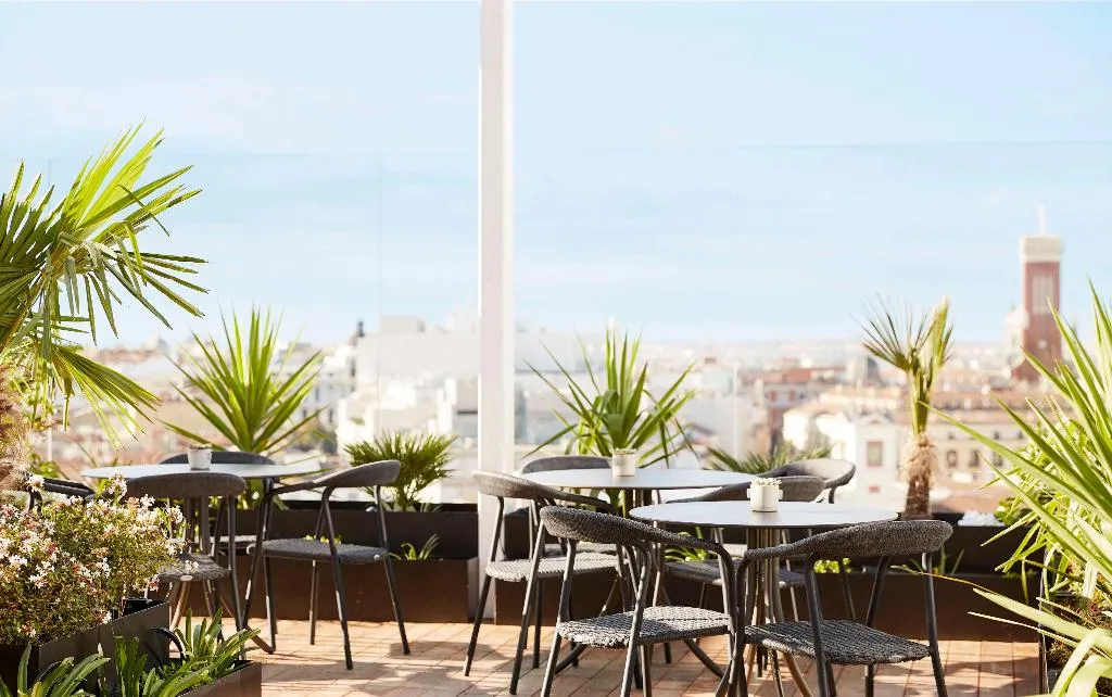 Terrace, Thompson Madrid, part of Hyatt, Madrid