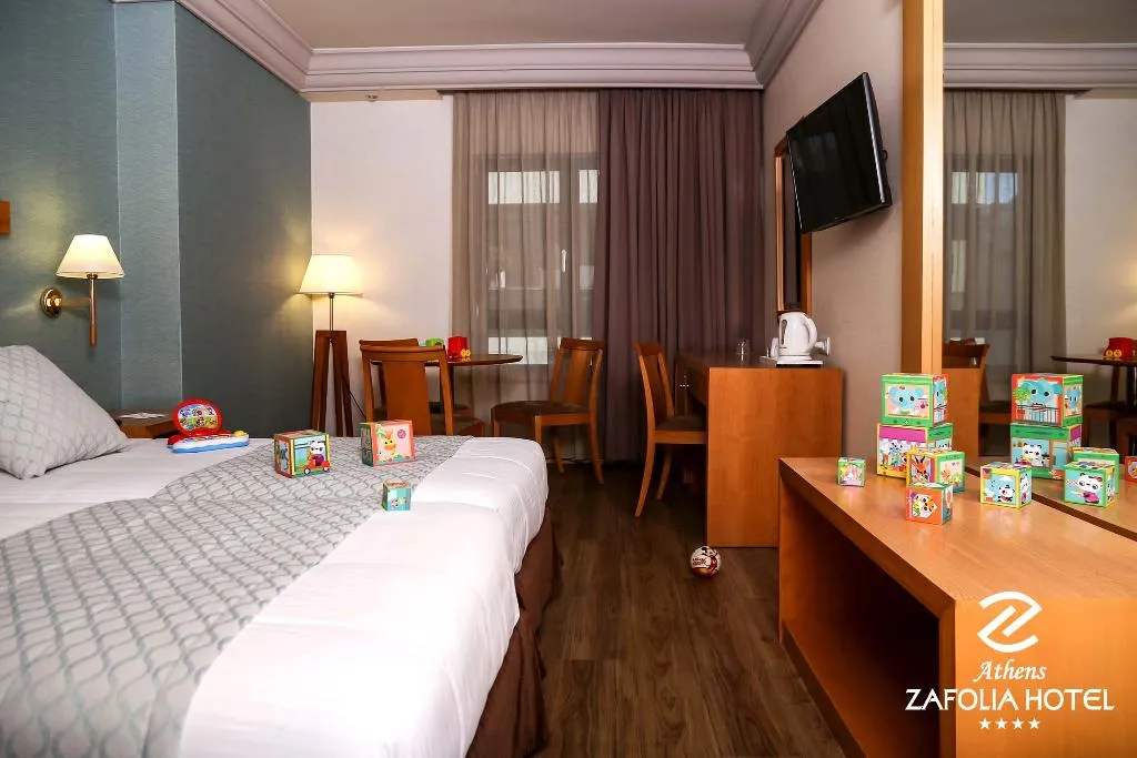 FAMILY ROOM STANDARD Room, Athens Zafolia Hotel, Athens