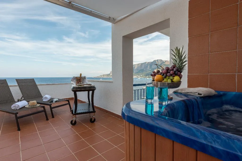 SUITE SEA VIEW WITH BALCONY Room, Splendid Hotel La Torre, Palermo