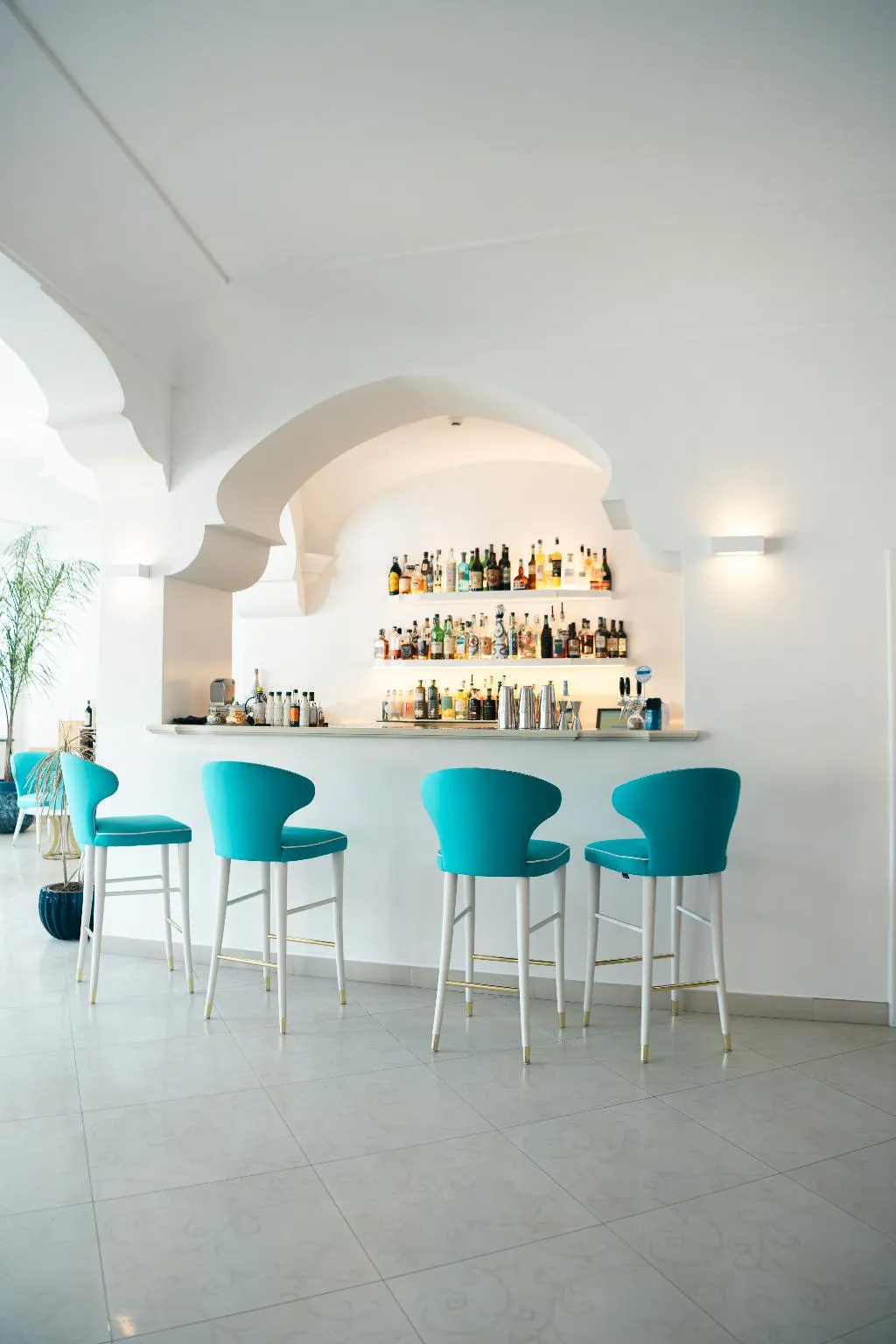 Bar, Hotel Conca D'Oro, Naples