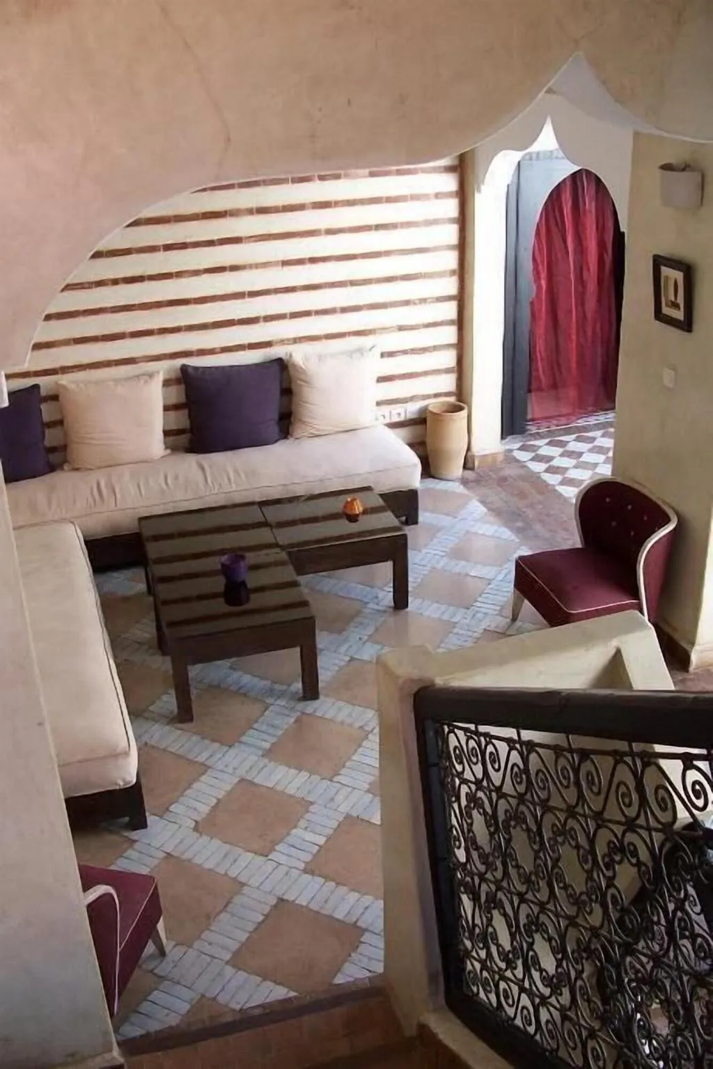 Lobby, Riad Magellan, Marrakech