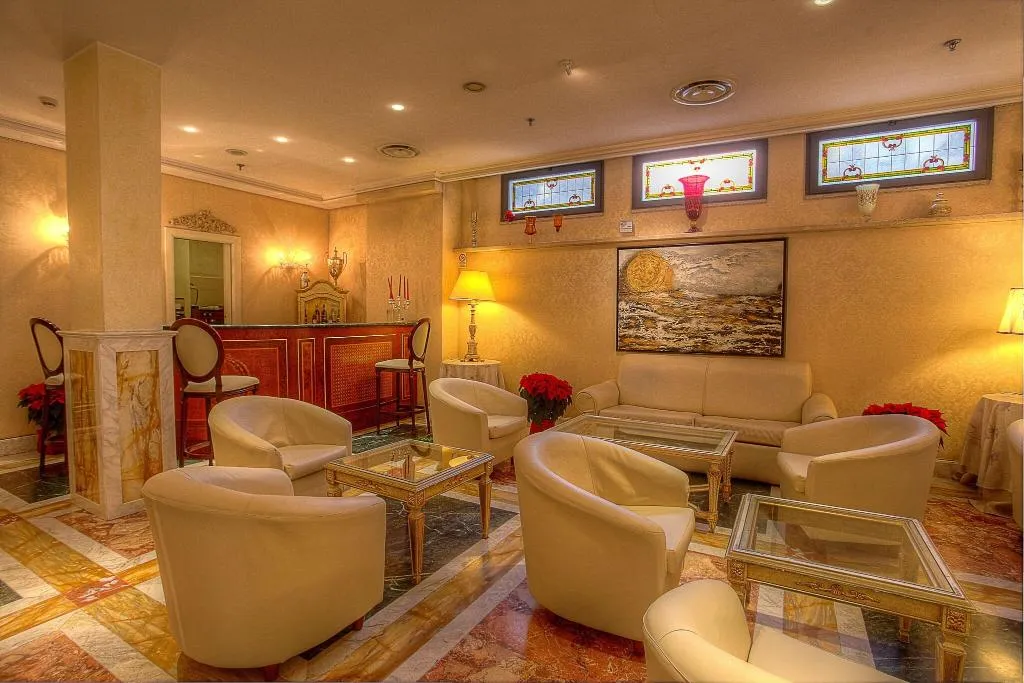 Lobby, Trilussa Palace Congress & Spa, Rome