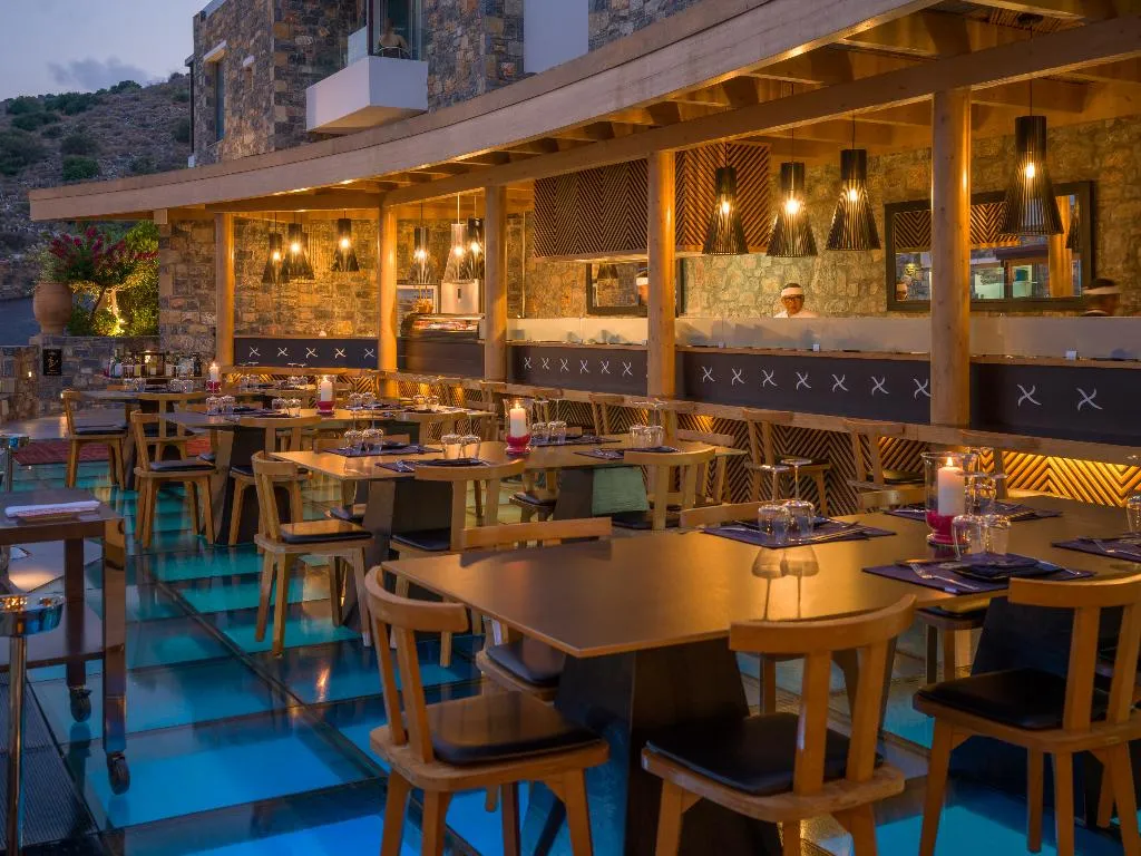 Restaurant, Royal Marmin Bay Boutique & Art Hotel, Crete
