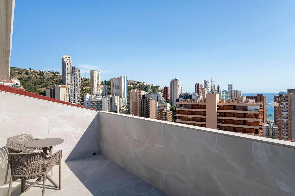 DOUBLE WITH TERRACE Room, Halley Hotel & Apartments Affiliated by Meliá, Costa Blanca