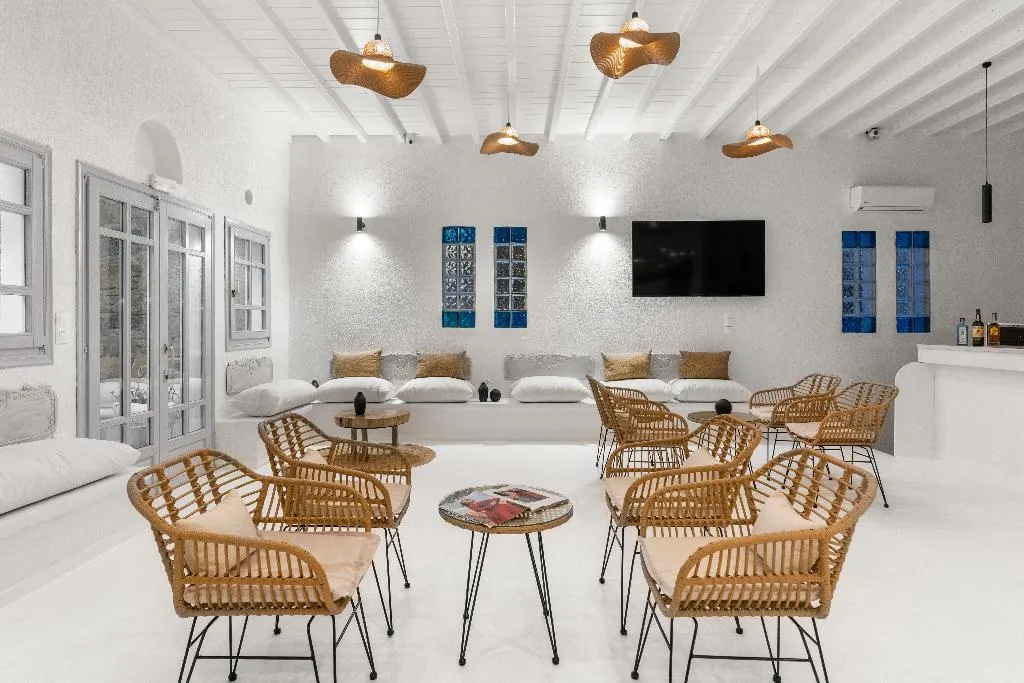 Lobby, Penelope Village by Mr and Mrs White, Mykonos