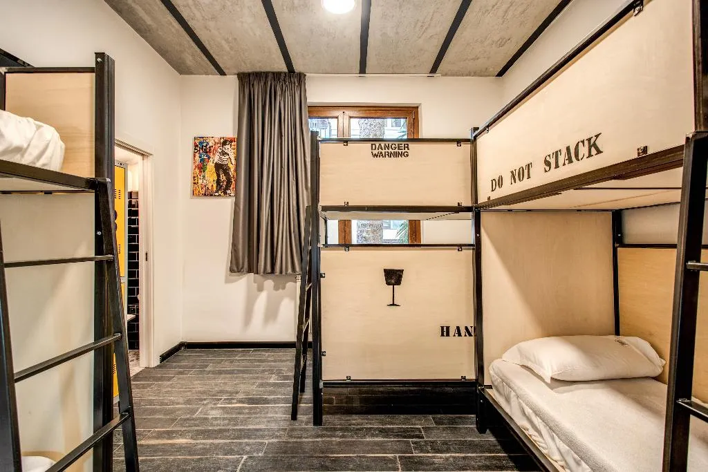 Bed in dormitory CAPACITY 6 Room, Hostel Trastevere 2, Rome
