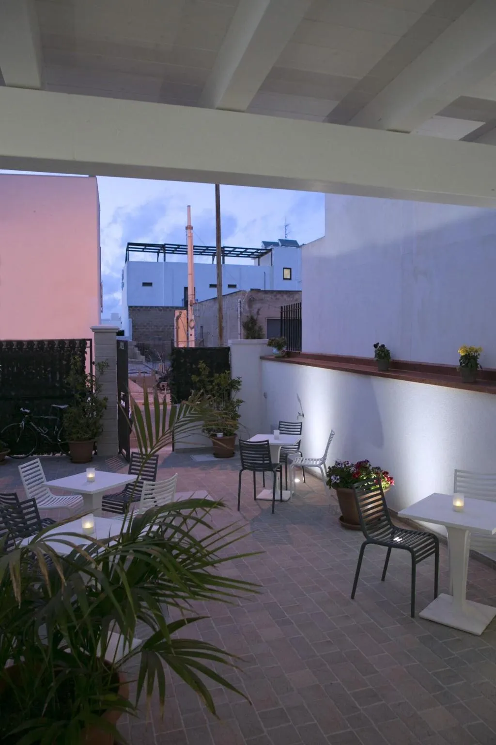 Terrace, Hotel Perla Gaia, Palermo