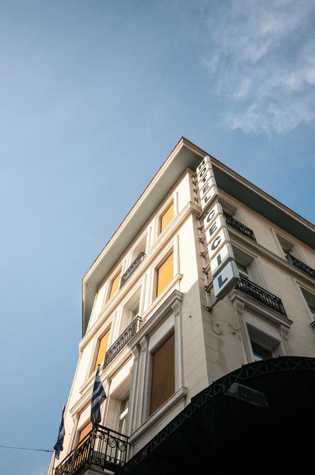General view, Cecil hotel, Athens