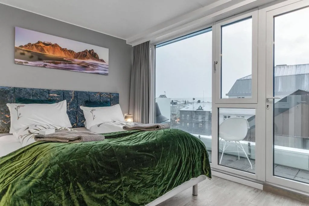 TWIN WITH VIEWS Room, City Center Hotel, Reykjavik