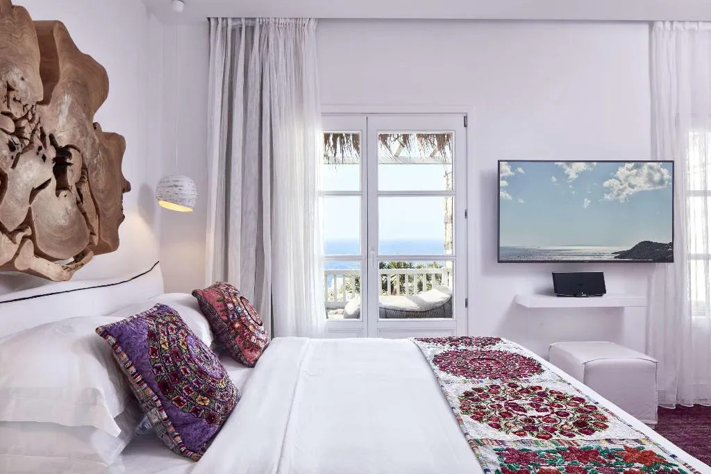 Room, Myconian Villa Collection Preferred Hotels, Mykonos