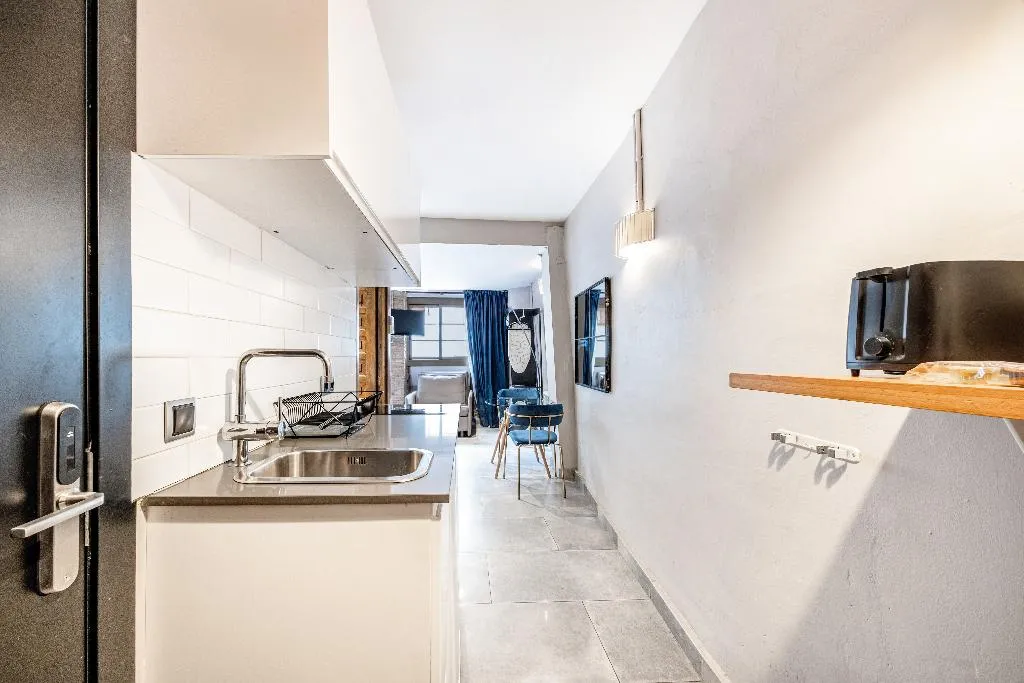STUDIO CAPACITY 2 Room, AinB Picasso-Corders Apartments, Barcelona