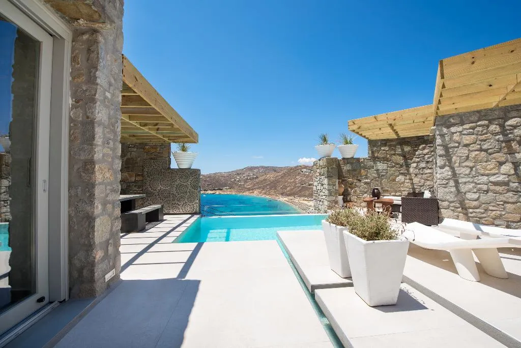 VILLA DELUXE THREE BEDROOM Room, Greco Philia Elia Mykonos, Halkidiki