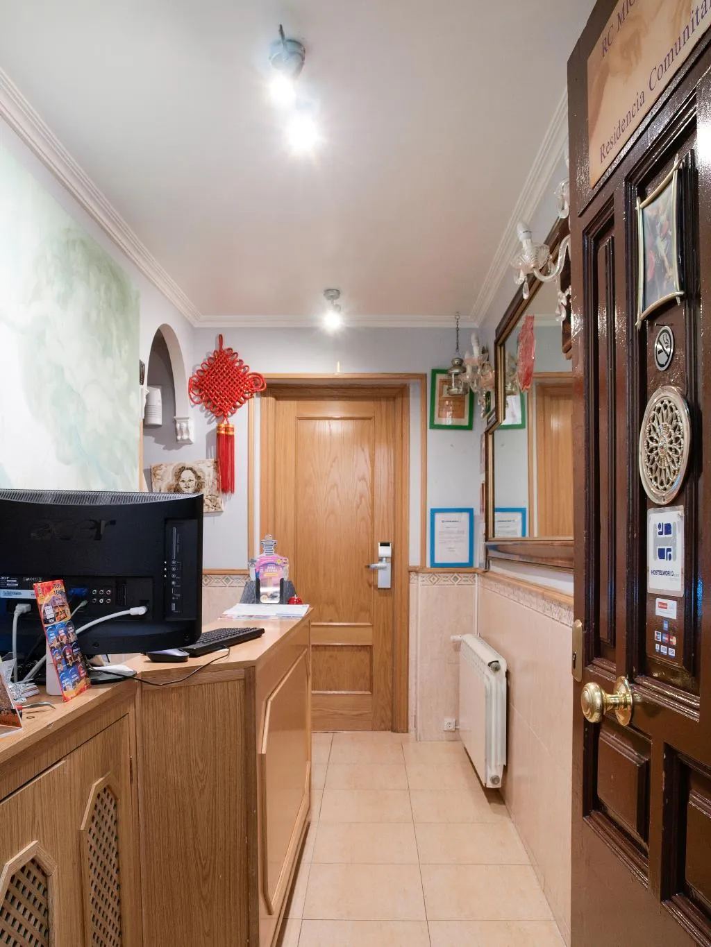 Lobby, Hostel RC Miguel Angel, Madrid