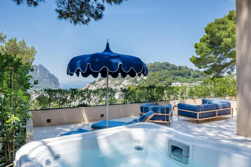 SUITE SEA VIEW WITH PRIVATE POOL Room, Villa Lia Hotel Capri, Naples