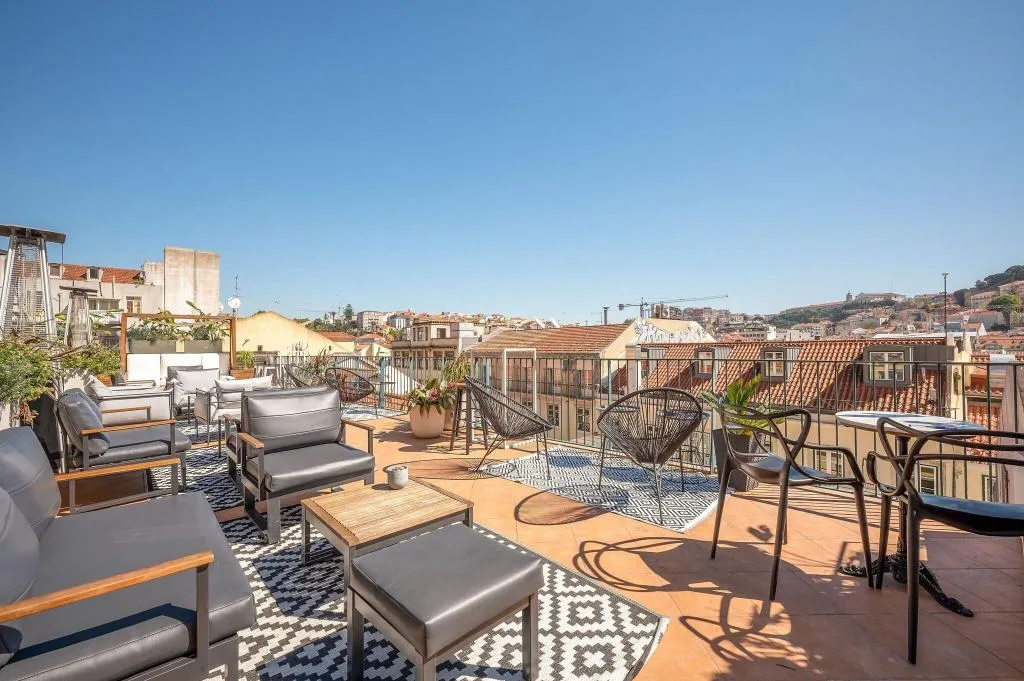 Terrace, The Art Inn Lisbon, Lisbon