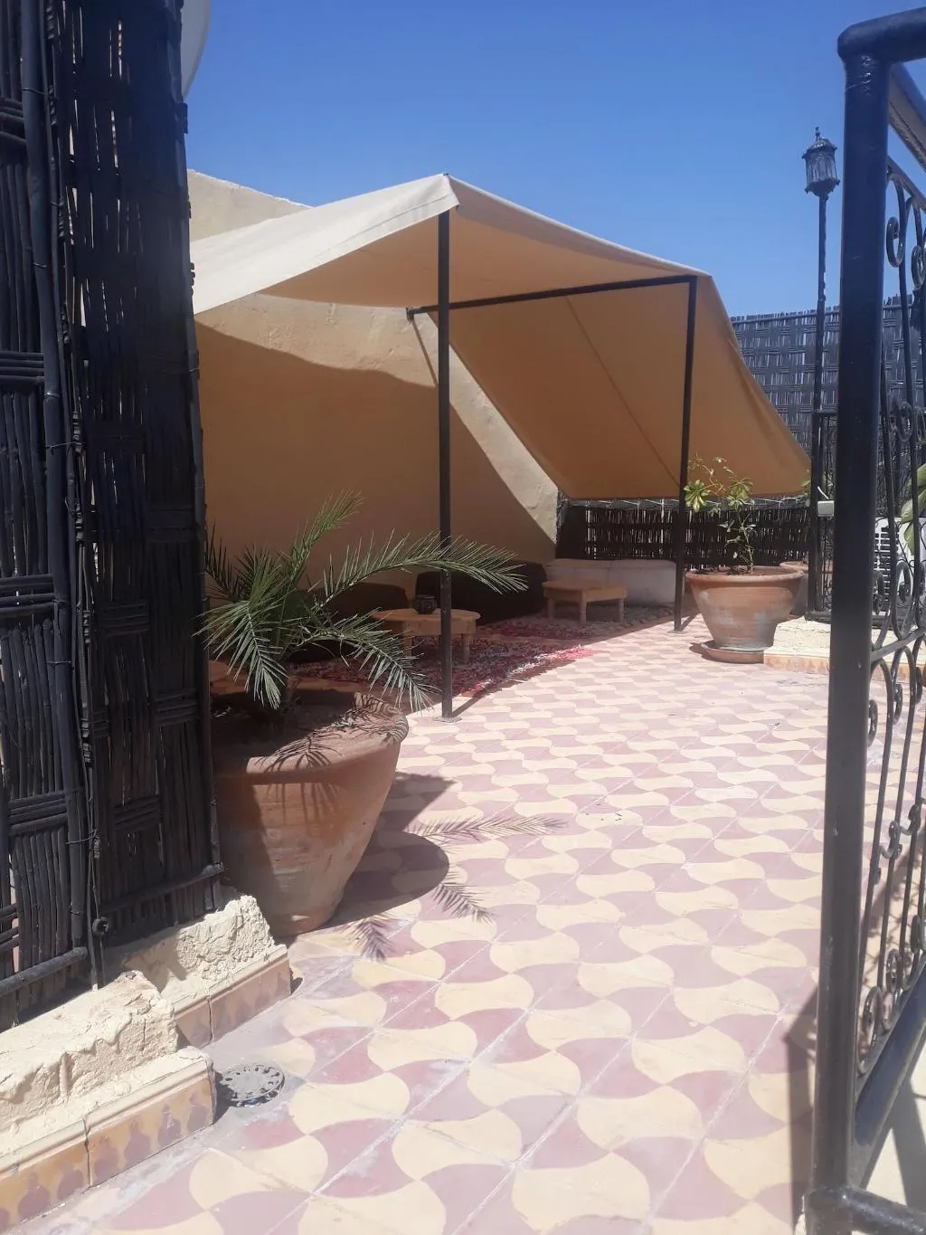 Terrace, Riad Des Remparts Spa, Marrakech