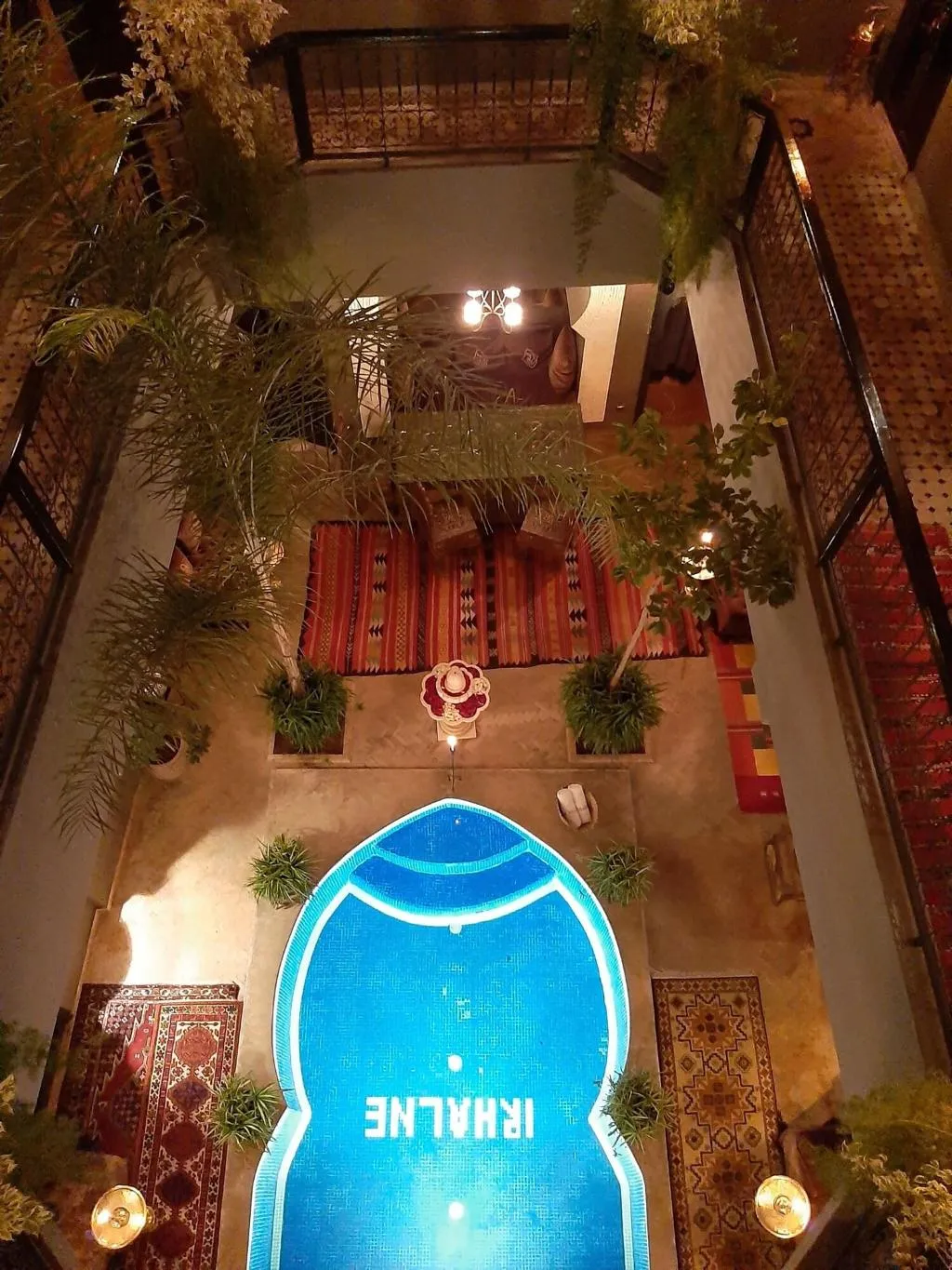 General view, Riad Irhalne, Marrakech