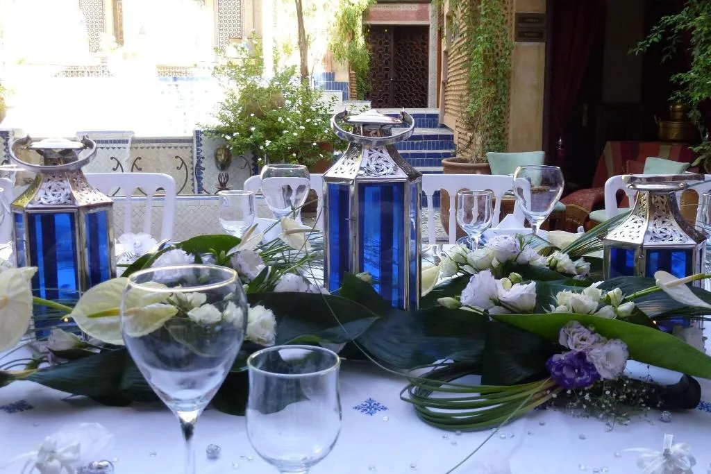 Restaurant, Palais Sebban, Marrakech