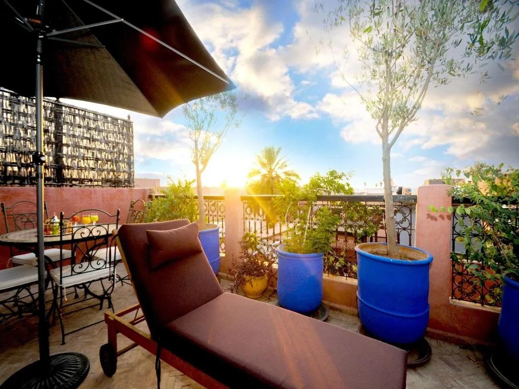 Terrace, Riad Dar Aby, Marrakech