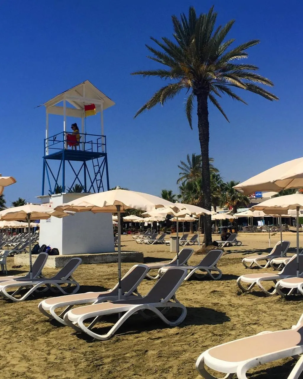 Beach, The Ciao Stelio Deluxe Hotel, Cyprus