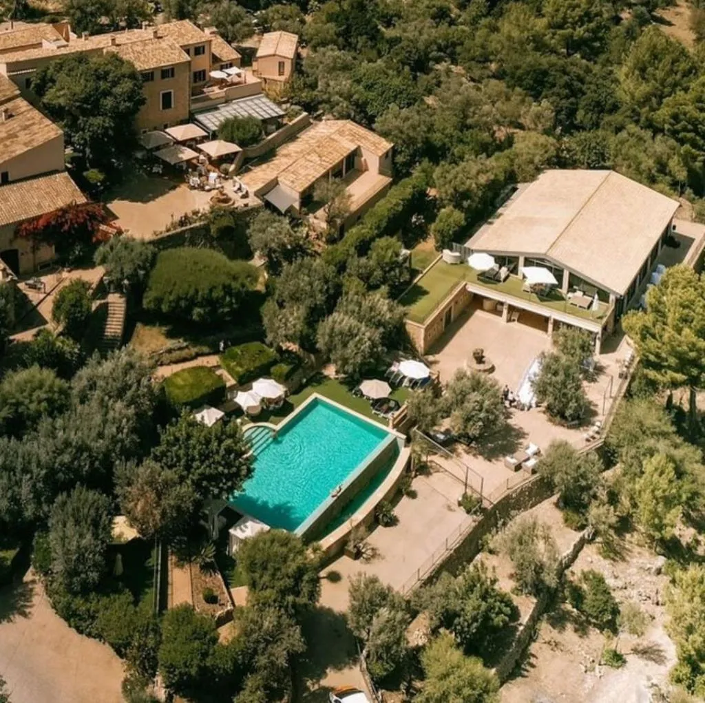 Terrace, Hotel Rural S'Olivaret, Majorca