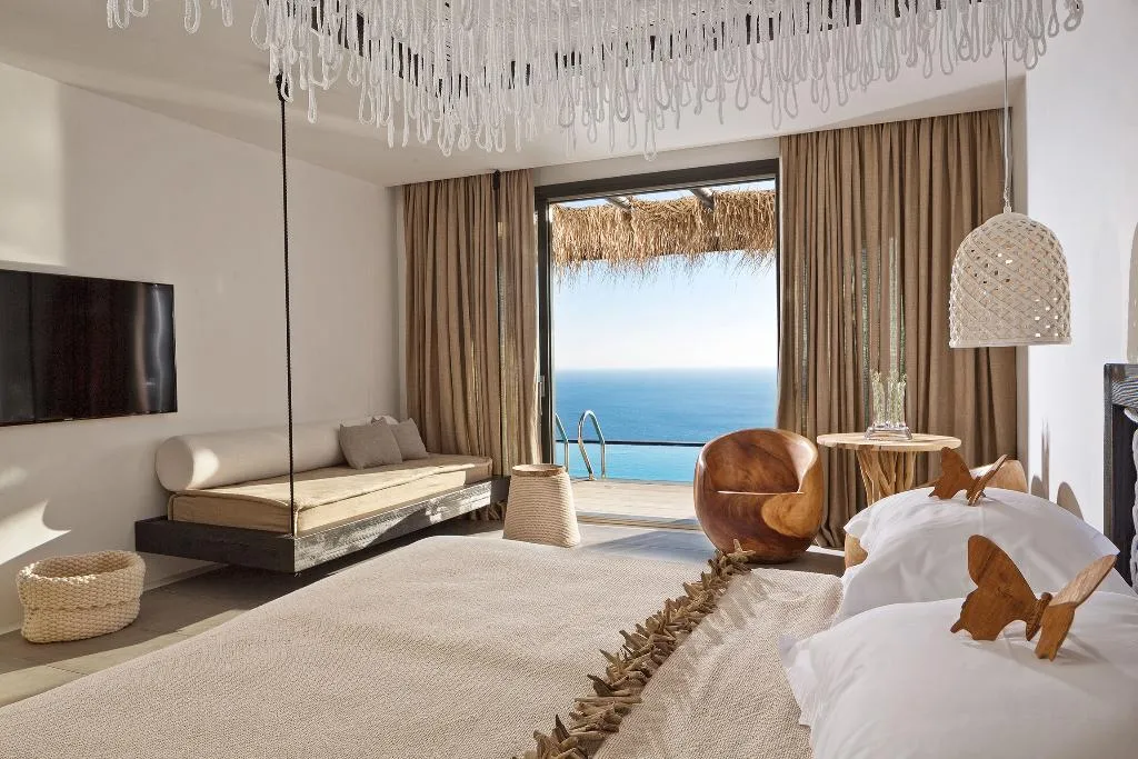 VILLA TWO BEDROOMS WITH PRIVATE POOL Room, Myconian Utopia Relais & Chateaux, Mykonos