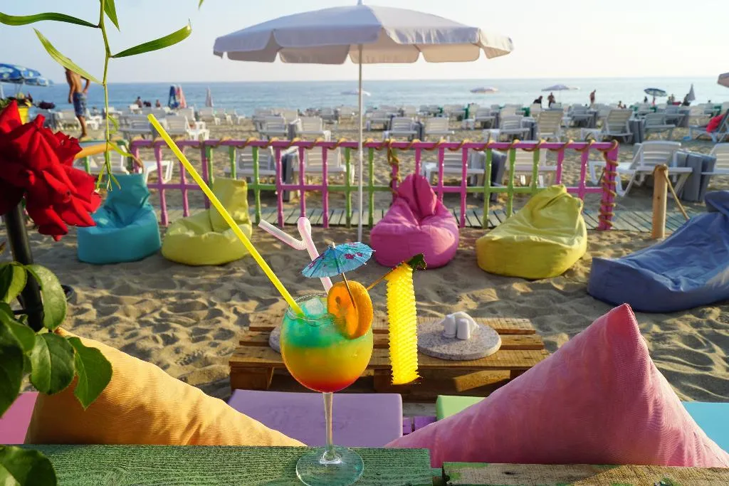 Beach, Aslan City Kleopatra Hotel, Antalya