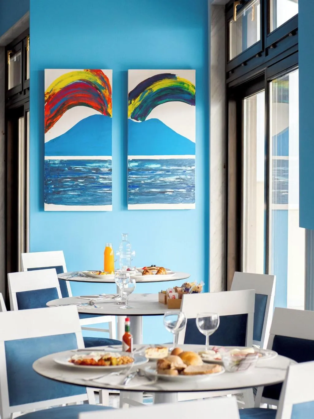 Restaurant, Hotel Cristina, Naples