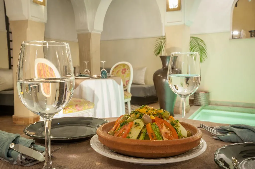 Restaurant, Riad Aliya, Marrakech
