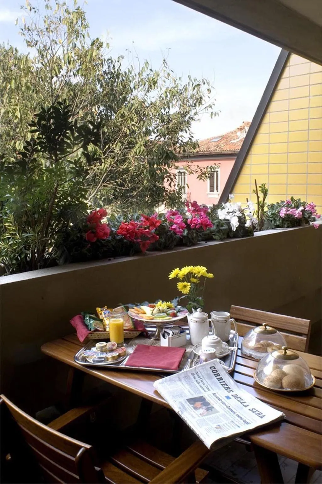 Terrace, Art Hotel Navigli, Milan