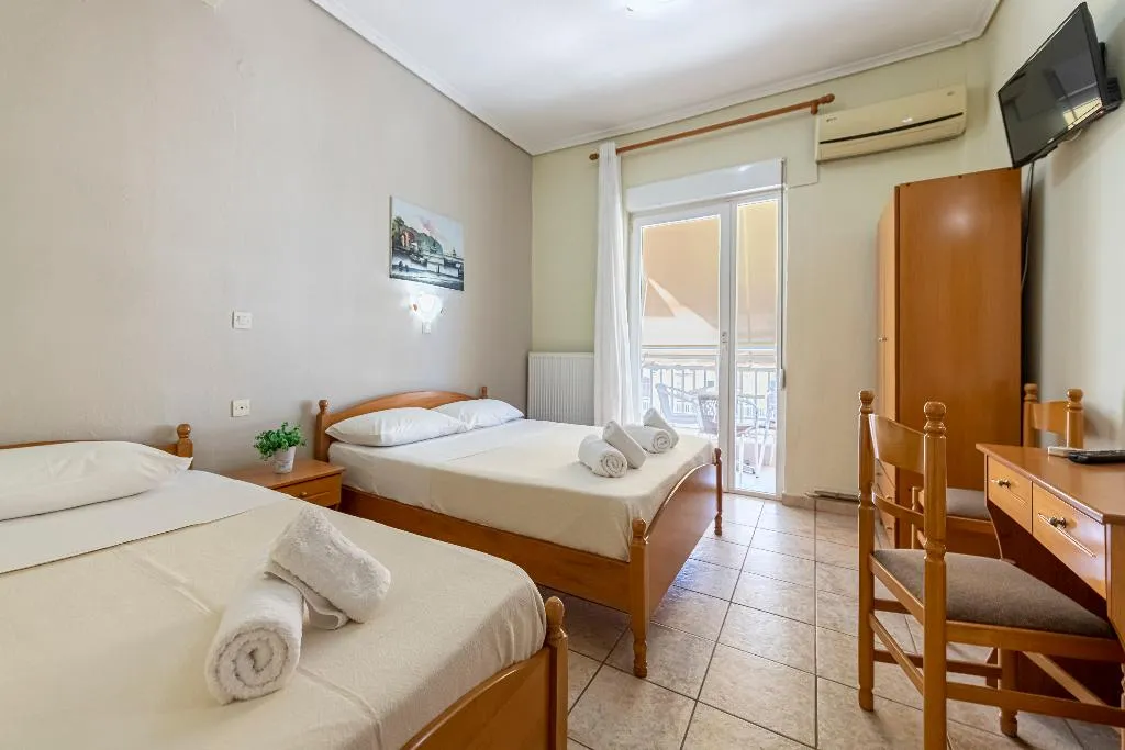 TRIPLE WITH BALCONY Room, Lucia Hotel Paralia, Thessaloniki