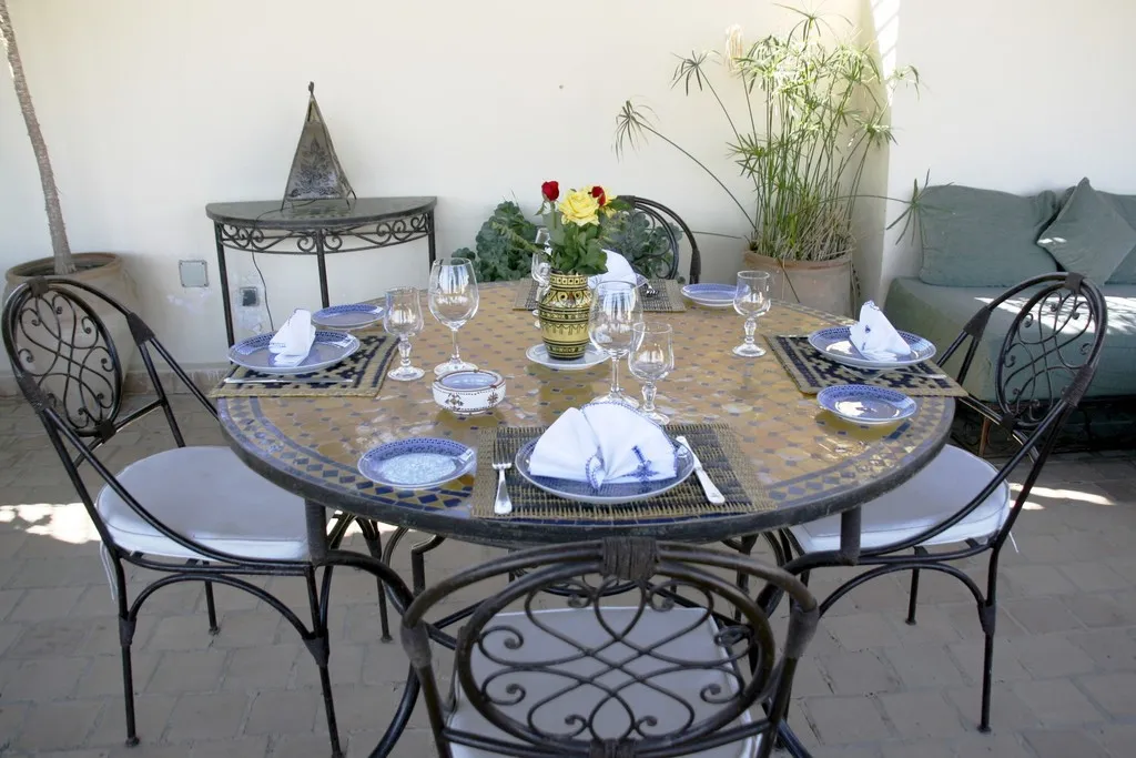 Terrace, Dar el Ghalia, Fez