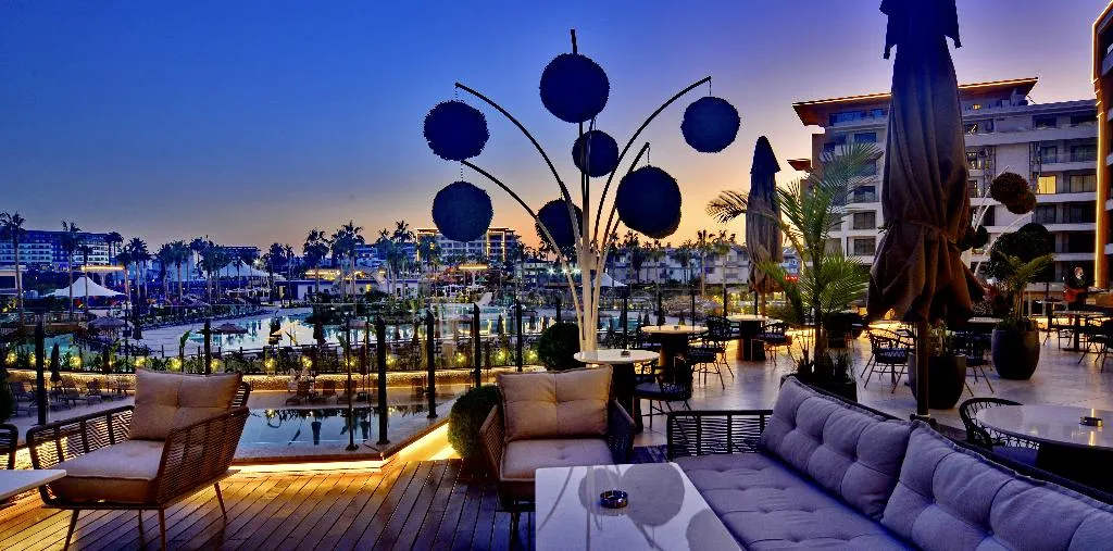 Terrace, Azura World Hotel, Antalya