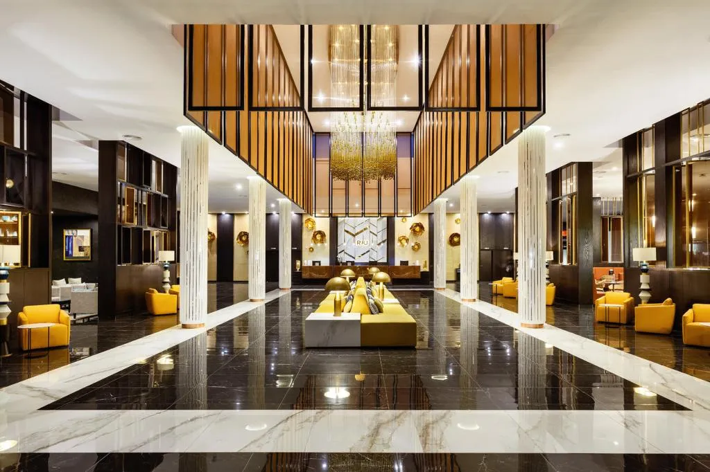 Lobby, Hotel Riu Palace Oasis, Gran Canaria