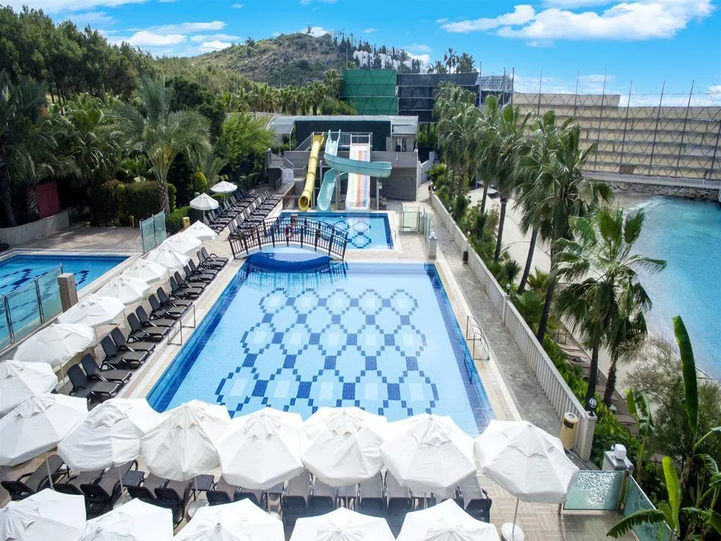 General view, Asrin Beach Hotel, Antalya