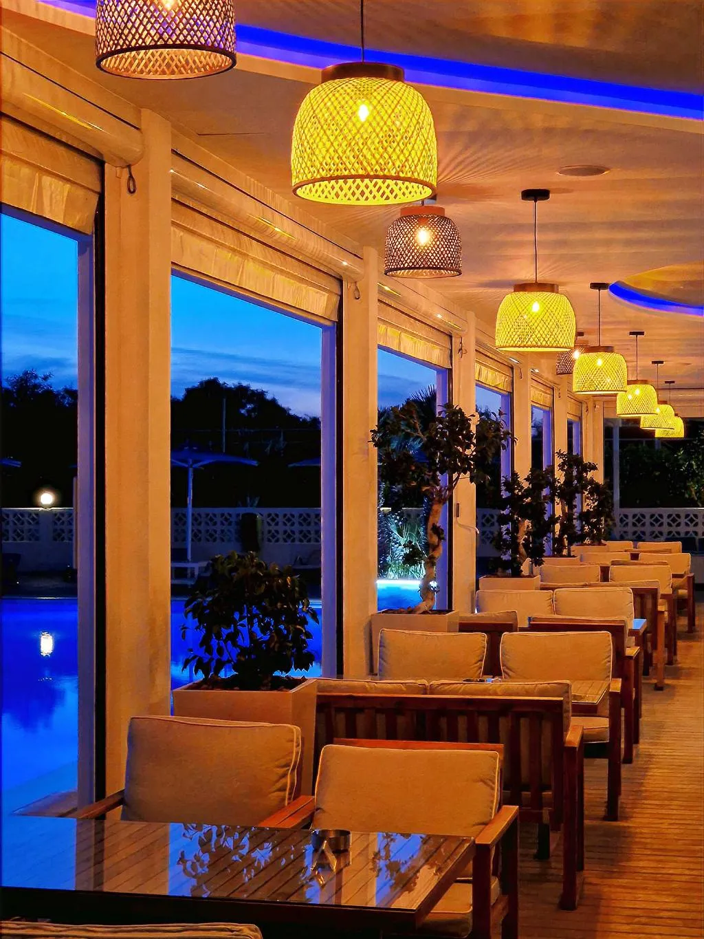 Terrace, Sveltos Hotel, Cyprus