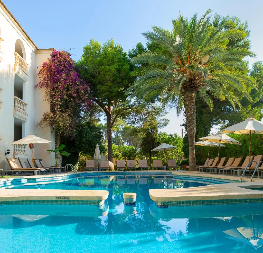 Pool, Es Baulo Petit Hotel, Majorca