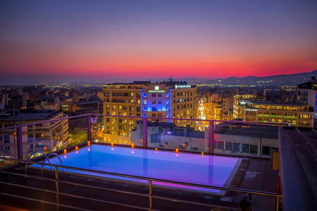 Pool, Novus Hotel, Athens