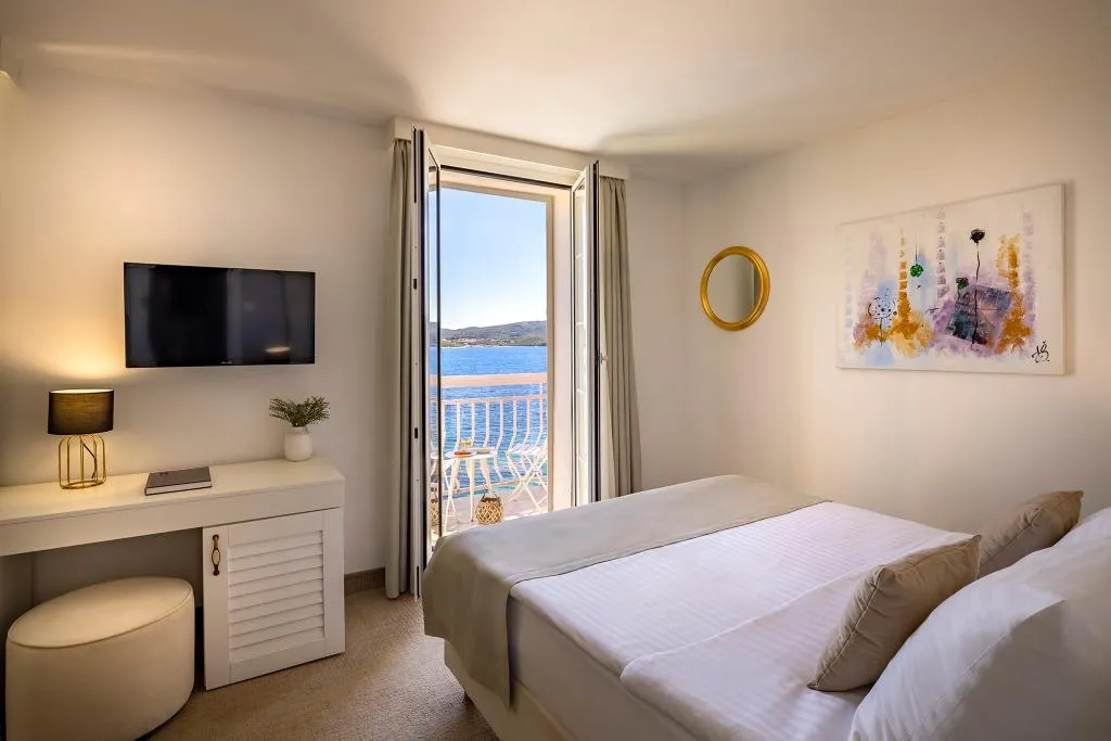 DOUBLE SEA VIEW WITH BALCONY Room, Aminess Younique Bellevue Hotel, Dubrovnik