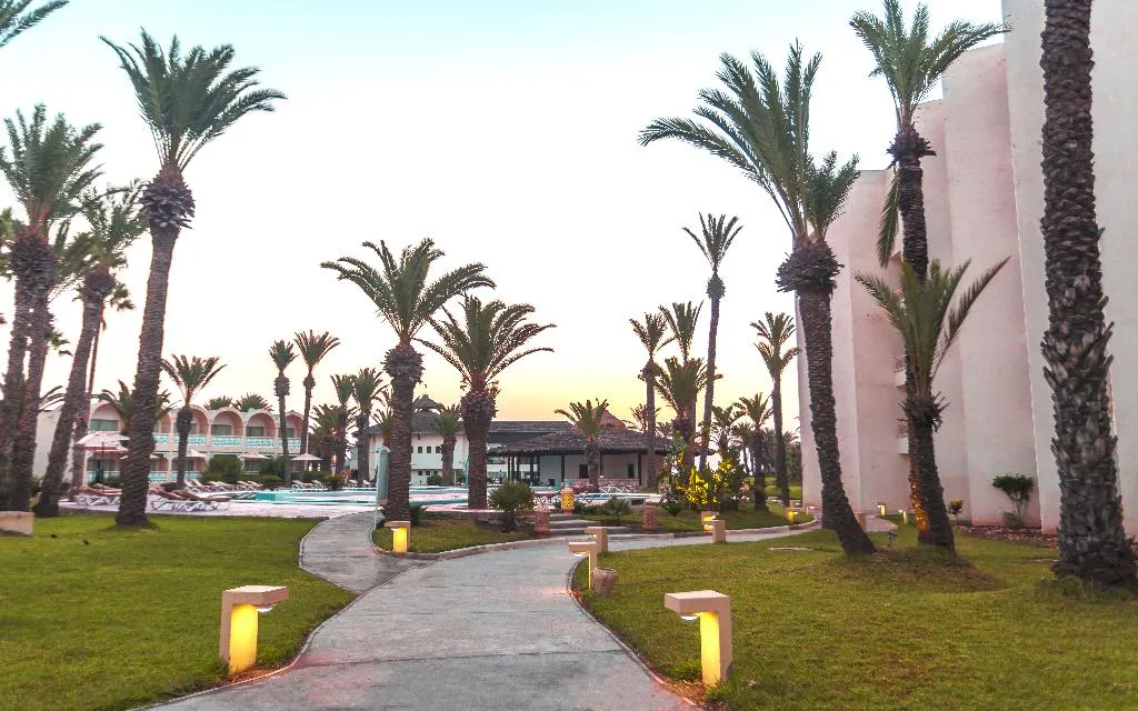 Terrace, Marhaba Club, Tunisia